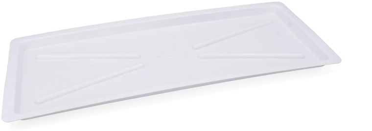Bandeja escurridora blanca para escurridor de platos de 60 cm