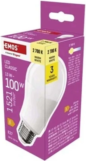 Bombilla LED Classic A60 E27 13 W 1521 lm blanco cálido