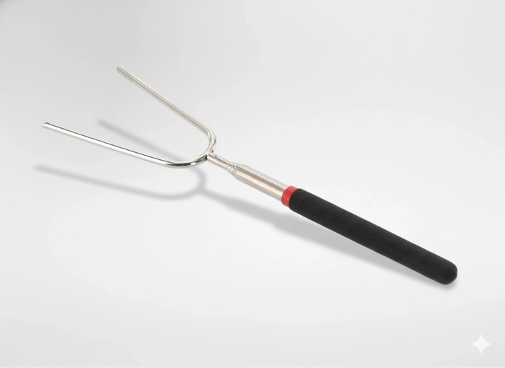 Tenedores telescópicos para parrilla y asado 24,5–72,5 cm