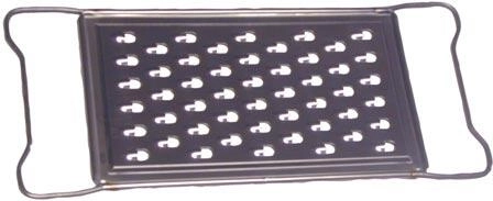 Rallador plano de acero inoxidable para verduras 29 × 11 cm