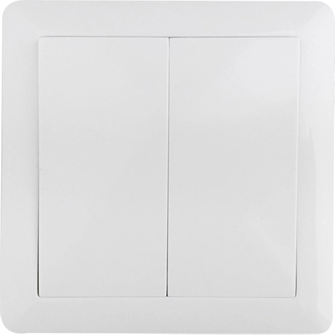 Interruptor Solight Slim n.º 5 en serie (de candelabro), blanco