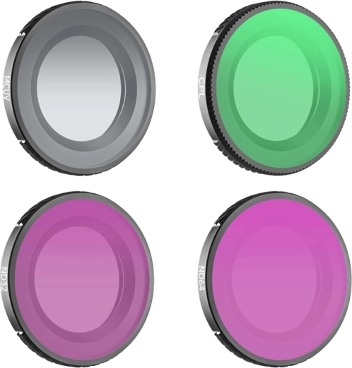 Sunnylife juego de filtros MCUV, CPL, ND32 y ND64 para DJI Osmo Nano (4 uds.)