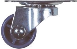 Rueda giratoria para muebles 24 mm (juego de 10 uds)