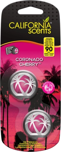 Difusor aromático para coche CALIFORNIA SCENTS Coronado Cherry