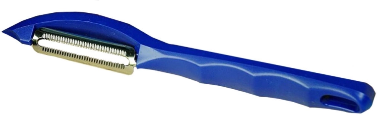 Pelador de doble cara con hoja dentada BARRACUDA 17 cm