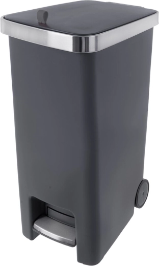 Papelera de plástico Premier con pedal 35 l
