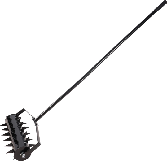 Aireador manual de césped con rodillo de púas 148,5 cm