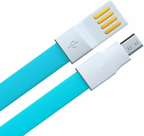 Cable de datos micro USB 1,2 m azul Remax