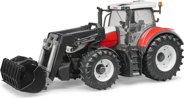 Tractor Bruder Steyr Terrus CVT con cargador frontal