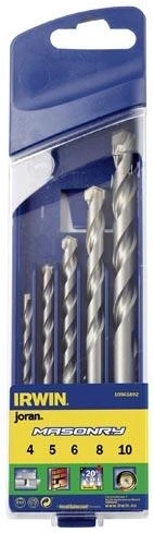 Juego de brocas para mampostería IRWIN Masonry 4–10 mm, 5 piezas