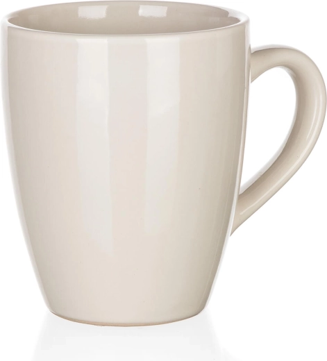 Taza de cerámica Natural 370 ml ivory