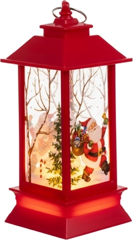 Farol navideño LED Ruhhy rojo