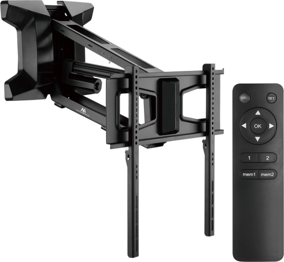 Soporte de pared eléctrico para televisor sobre chimenea Maclean MC-891