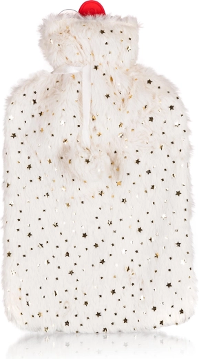 Bolsa de agua caliente Stars 2 l con funda textil