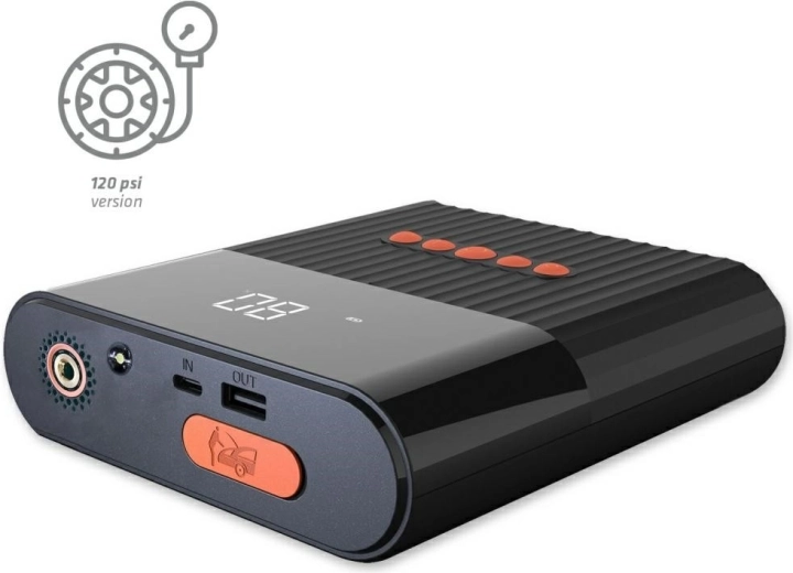 4smarts PitStop+ arrancador de emergencia con powerbank, compresor y linterna LED