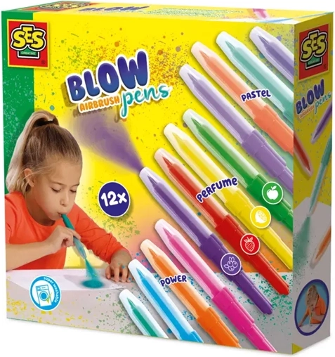 12 colores, incluidos tonos pastel y perfumados