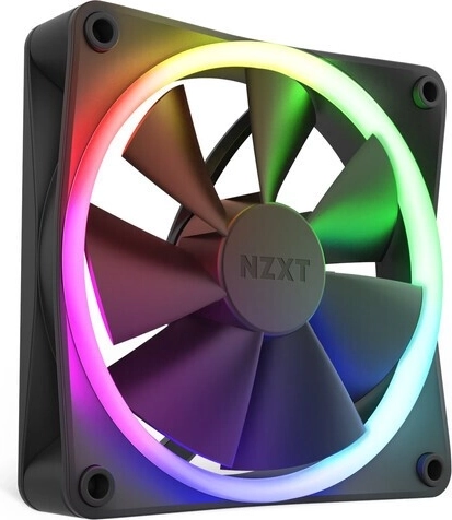 Ventilador NZXT F120 RGB 120mm negro