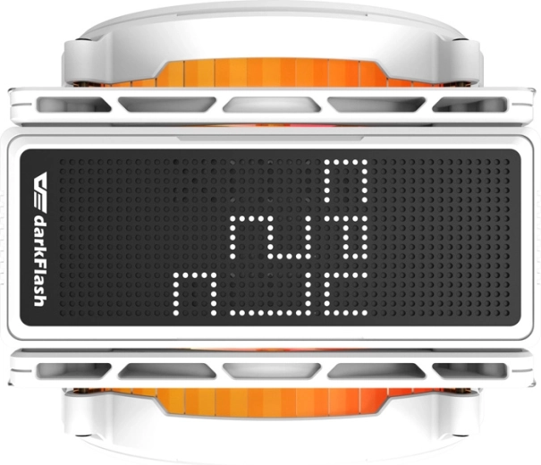 Pantalla LED con temperatura en tiempo real