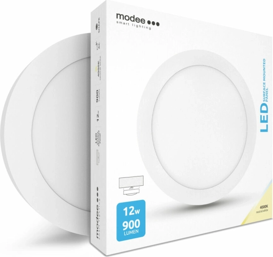 Panel LED circular Modee Smart Lighting 12 W, blanco neutro