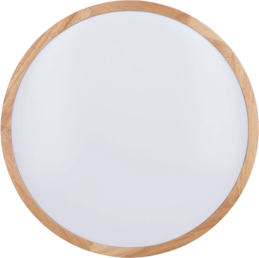 Decoración de madera natural para un interior moderno