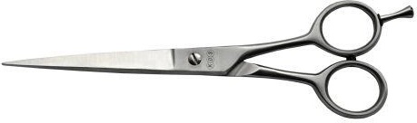 Tijeras de peluquería con apoyo para el dedo de 17 cm de acero inoxidable