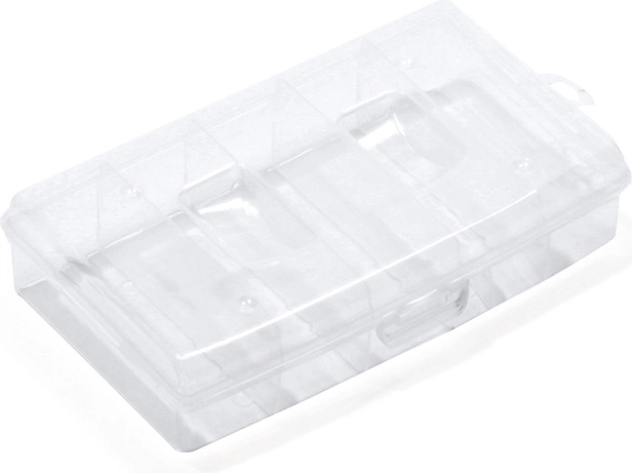 Organizador de plástico NUN 198 × 117 × 45 mm con 5 compartimentos