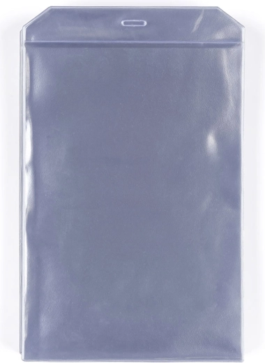 Funda colgante transparente para documentos A4 de PVC