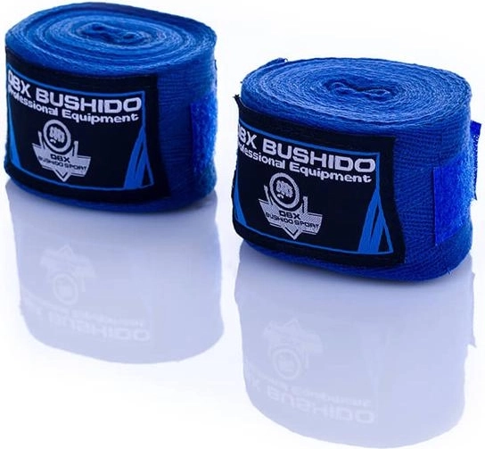 Vendas de boxeo DBX BUSHIDO azules 4 m