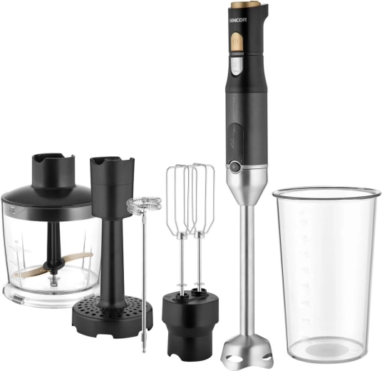 Batidora de mano Sencor SHB 6442BK 6 en 1