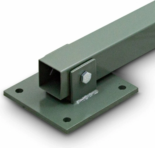 Acero resistente y pintura en polvo