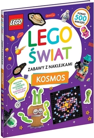 Mundo de diversión Lego con pegatinas: espacio