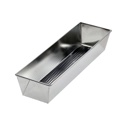 Molde metálico para bizcocho tipo plum cake 30 × 11 × 7,5 cm SNB