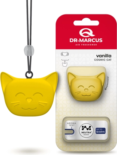 Dr. Marcus Cosmic Cat ambientador para coche Vanilla