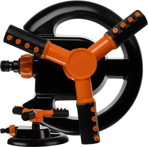 Aspersor rotativo de jardín 360° con 3 brazos GARDLOV