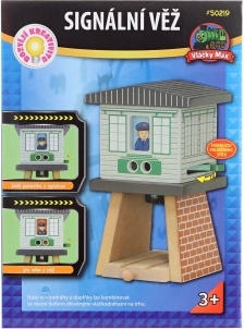 Torre de señales MAXIM para vías de tren de madera