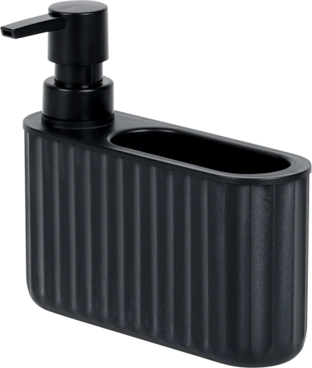 Elegante negro mate con estrías