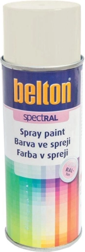 Pintura en spray BELTON RAL 9010 blanco mate 400 ml