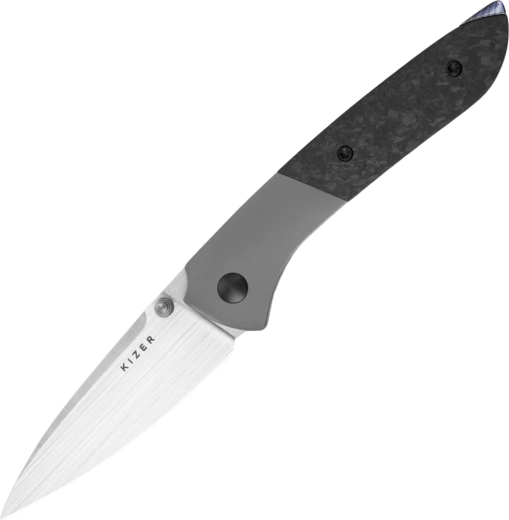Kizer Spitfire S35VN titanio y fibra de carbono