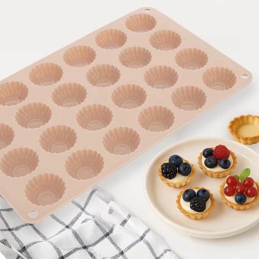Silicona flexible para desmoldar postres fácilmente