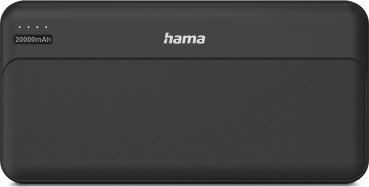 Capacidad de 20 000 mAh para una larga duración