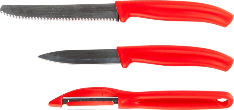 Juego de cuchillos de cocina con pelador Provence Exclusive, 3 piezas