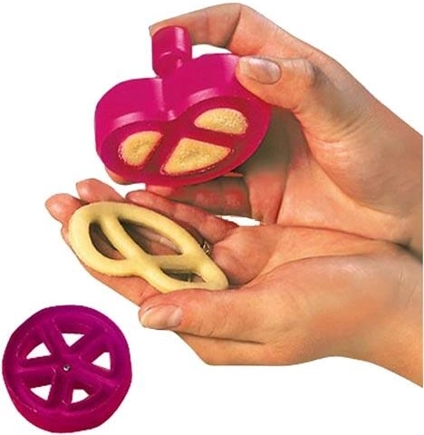 Cortador para pretzels de 7 cm, set de 2 piezas
