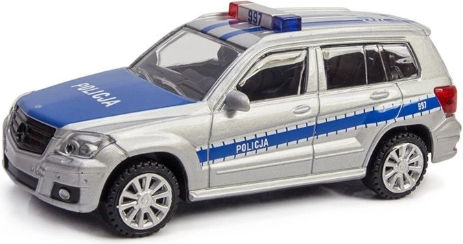 Rastar Mercedes-Benz GLK policía modelo de coche 1:43 - 1 unidad