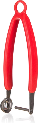 Deshuesador de cerezas CULINARIA Red 17 cm, plástico y acero inoxidable