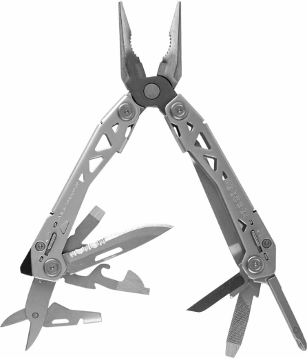 Multiherramienta Gerber Suspension NXT, 13 funciones, acero inoxidable