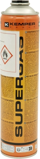 Cartucho de gas Supergas de 336 g con rosca de 7/16"