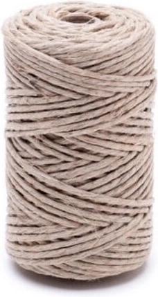 Cordel de lino natural 80 m, 100 g