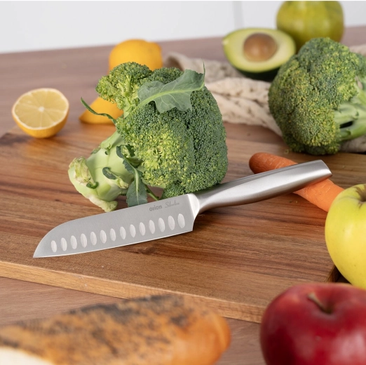 Forma santoku para un corte rápido y preciso