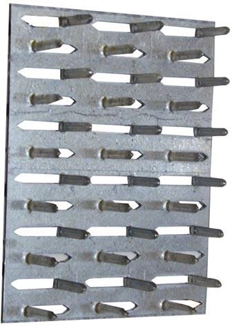 Placa de unión 54 × 90 mm, acero galvanizado en caliente 1,0 mm