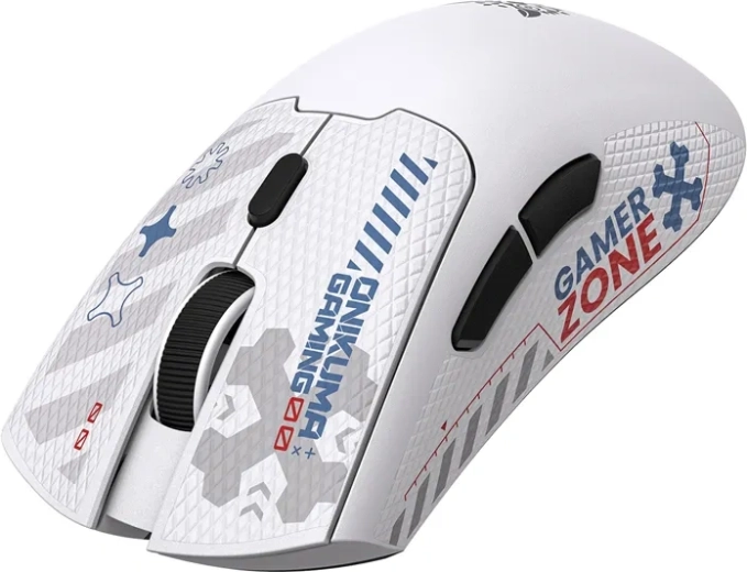 Ratón gaming inalámbrico ONIKUMA DM01 blanco